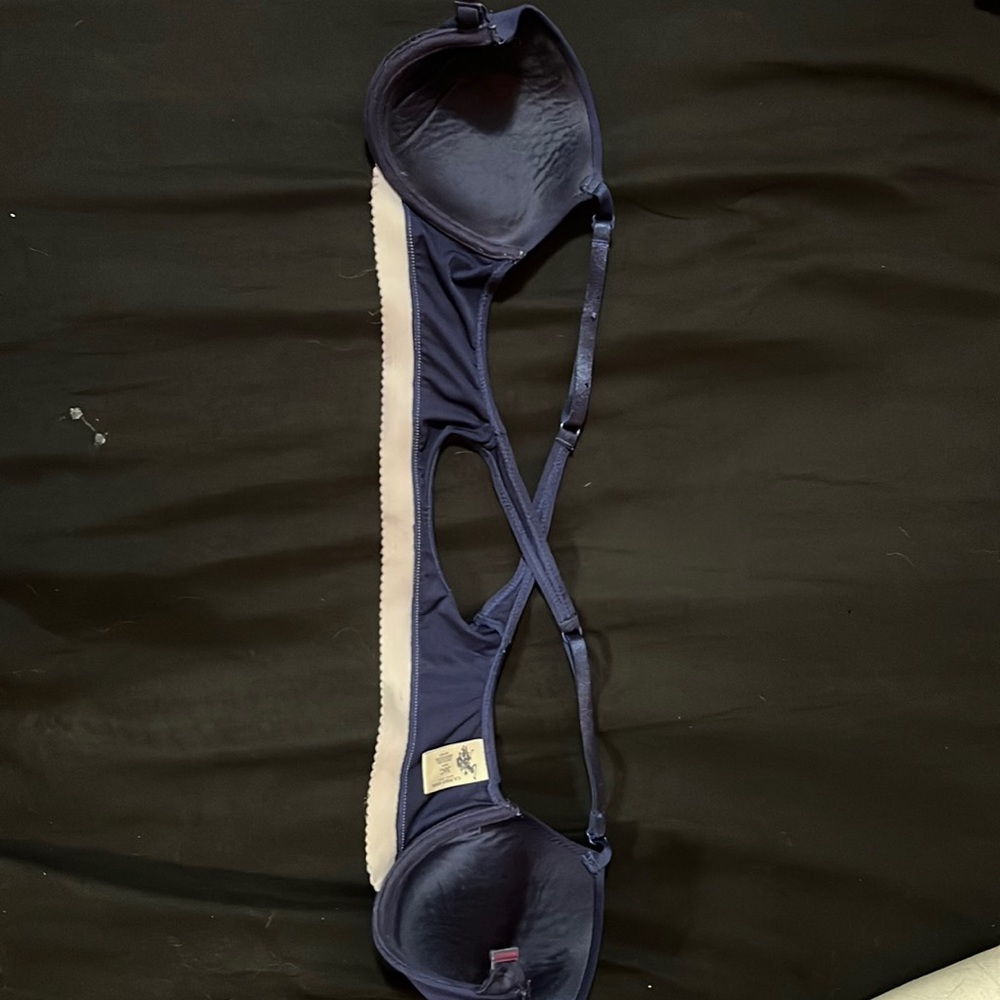 U.s polo assn 36C bra navel blue